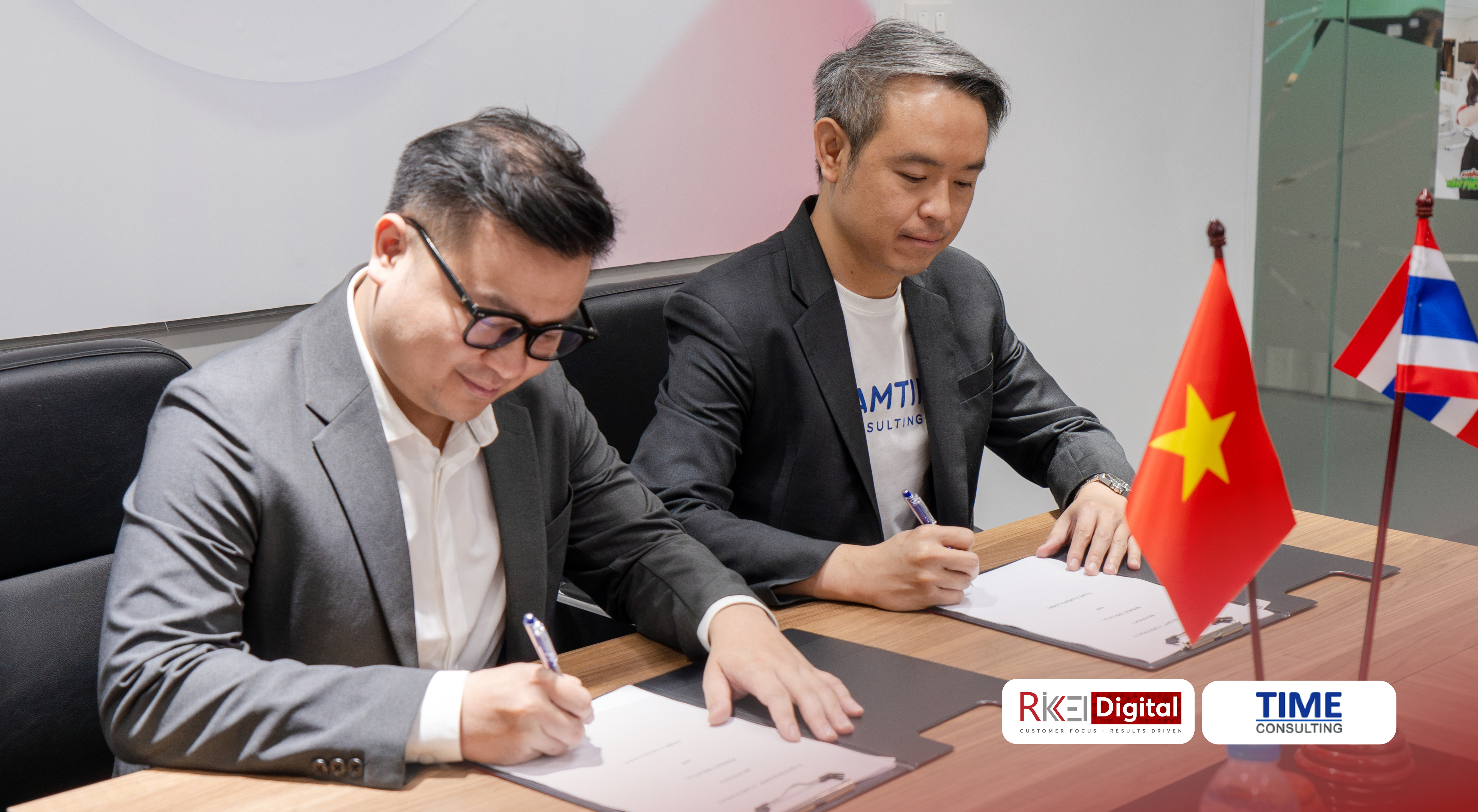 Nội dung hợp tác Rikkei Digital và TIME Consulting